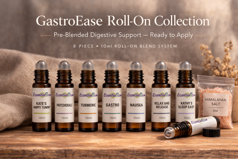 GastroEase Roll-On Collection | Pre-Blended Digestive Support 10ml