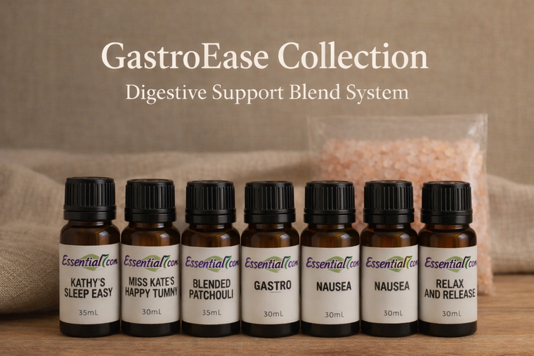 Digestive Support Essential Oil Blend Collection 30ml | GastroEase | Essential7