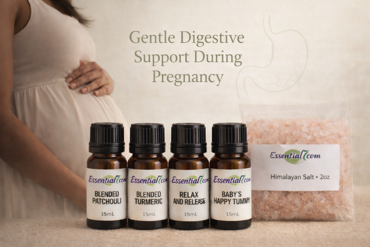 Pregnancy Digestive Support Essential Oil Blend Collection | Moms-to-Be GastroEase